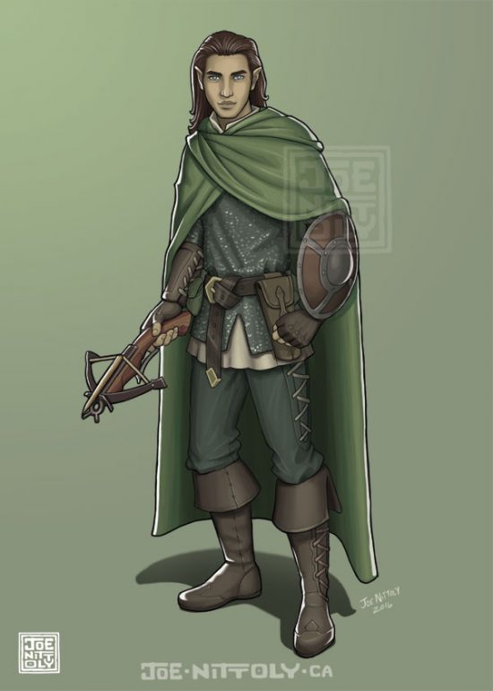 Half-Elf Ranger | Joe Nittoly