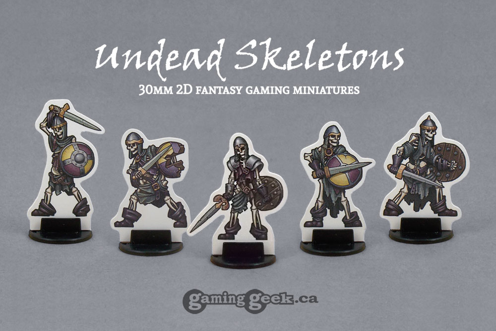 Undead Skeletons Gaming Geek Minis