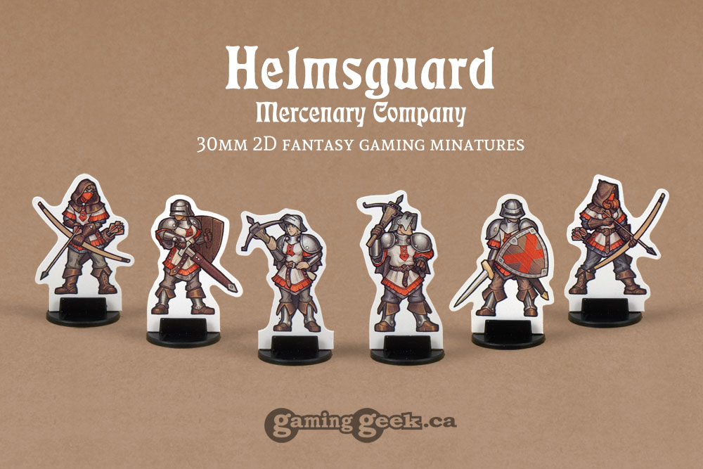 Helmsguard Mercenaries Gaming Geek Minis