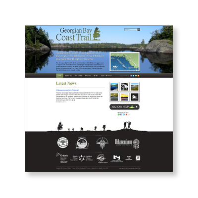 Coastal Hiking Trail Eco-tourism Website Design