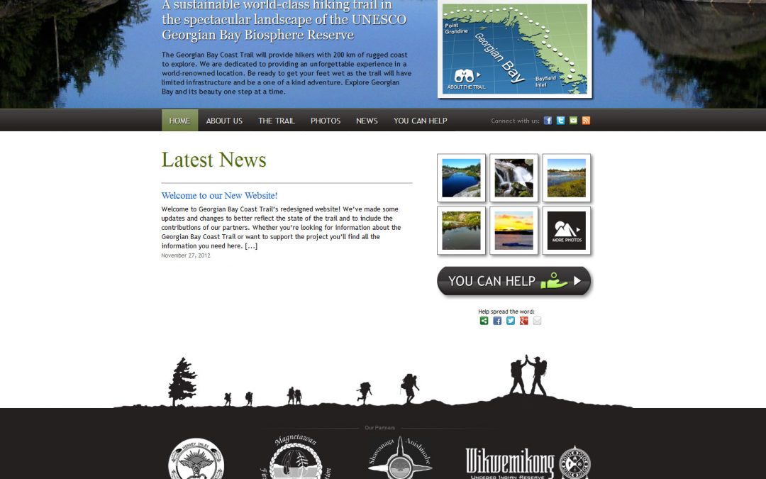 Georgian Bay Coast Trail Website