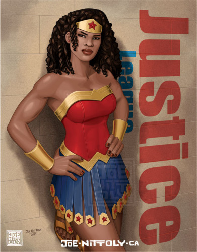 'Wonder Woman What-If' by Joe Nittoly