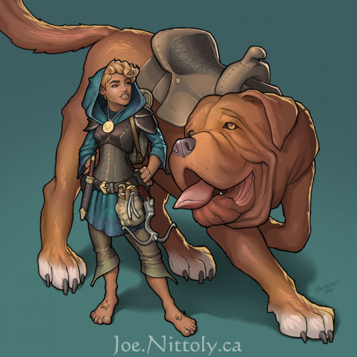 'Tiffy and Woof' by Joe Nittoly